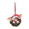 Gizmo in Wreath Hanging Ornament 10 cm
