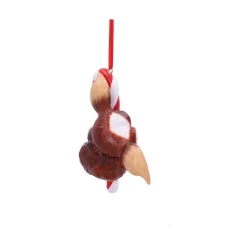 Gizmo on Candy Cane Hanging Ornament 11 cm