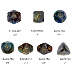 Glass Colored Glaze Poly Brick Veneer Rainbow /Gold (7)