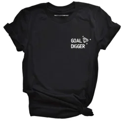 Goal Digger Embroidered T-Shirt