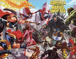 Godzilla Destroys the Marvel Universe