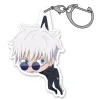 Gojo Satoru Waist Ball/Ball Folding Version Tsumamare Acrylic Keychain