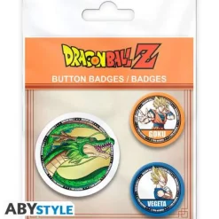 Goku, Vegeta, Shenron Badge Pack