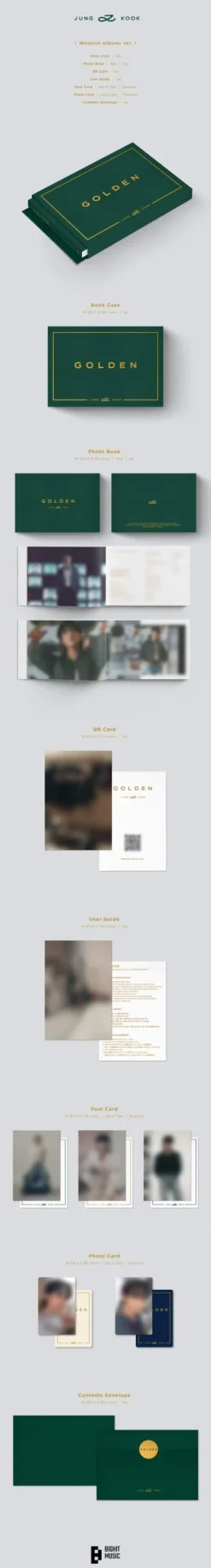 GOLDEN (WEVERSE ALBUMS VER.)