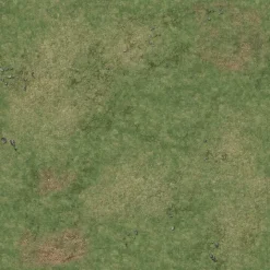 Grassy Fields 60 x 60 cm Grid Gaming Mat
