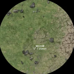 Grassy Fields 90 x 90 cm Grid Gaming Mat