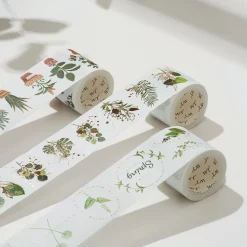 Green Oasis Washi Tape Sticker Set