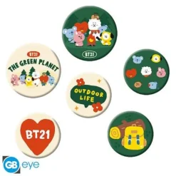 Green Planet Badge Pack