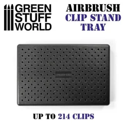 Green Stuff World: Airbrush Clip Stand Tray
