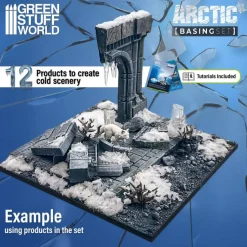 Green Stuff World: Arctic Basing Set