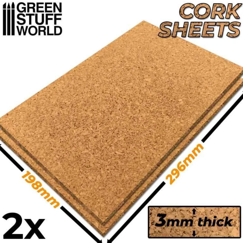 Green Stuff World: Cork Sheets 3mm