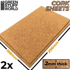 Green Stuff World: Cork Sheets 2mm
