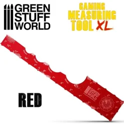 Green Stuff World: Fluor Red Gaming Measuring Tool XL