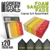 Green Stuff World: Foam Sanding Pads Coarse Grit Assortment