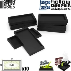 Green Stuff World: Hollow Bases & Adapters 20x50-30x60mm