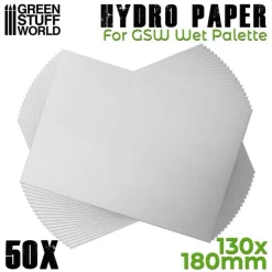 Green Stuff World: Hydro Paper Wet Palette x50