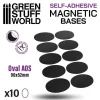 Green Stuff World: Oval Magnetic Bases 90x52mm