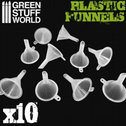 Green Stuff World: Plastic Funnels x10