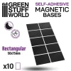 Green Stuff World: Rectangular Megnetic Bases 50x75mm