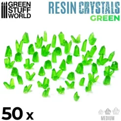 Green Stuff World: Resin Crystals Green, Medium