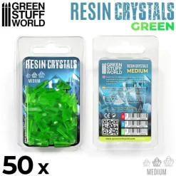 Green Stuff World: Resin Crystals Green, Medium