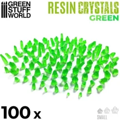 Green Stuff World: Resin Crystals Green, Small