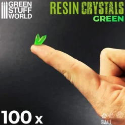 Green Stuff World: Resin Crystals Green, Small