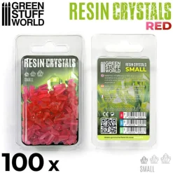 Green Stuff World: Resin Crystals Red, Small