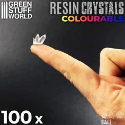 Green Stuff World: Resin Crystals Colourable, Small