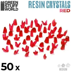 Green Stuff World: Resin Crystals Red, Medium