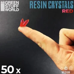 Green Stuff World: Resin Crystals Red, Medium