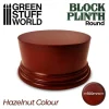 Green Stuff World: Round Block Plinth Hazelnut 10 cm