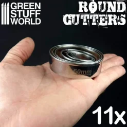 Green Stuff World: Round Cutters x11