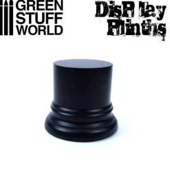Green Stuff World: Round Display Plinth Black 4,5 cm