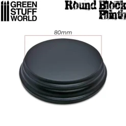 Green Stuff World: Round Top Display Plinth 8 cm