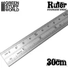 Green Stuff World: Ruler Stainless Steel 30cm