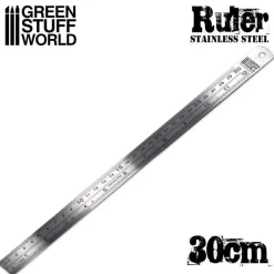 Green Stuff World: Ruler Stainless Steel 30cm