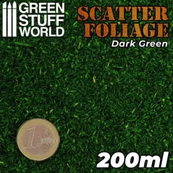 Green Stuff World: Scatter Foliage Dark Green 200ml