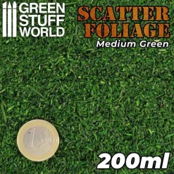 Green Stuff World: Scatter Foliage Medium Green 200ml