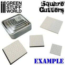 Green Stuff World: Square Cutters