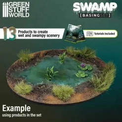 Green Stuff World: Swamp Basing Set
