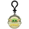 Grogu Levitate Soft Touch PVC Bag Clip