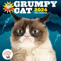 Grumpy Cat 2026 Wall Calendar