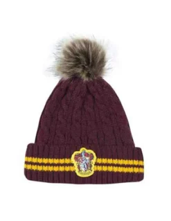 Gryffindor Pompom Beanie