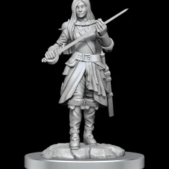 Half-Elf Female Rogue (Wave 17) Dungeons & Dragons Nolzurs Marvelous Unpainted Miniature Figur