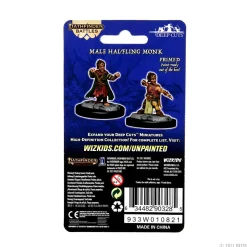 Halfling Male Monk (Wave 15) Pathfinder Deep Cuts Unpainted Miniature Figur