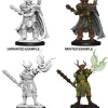 Half-Orc Male Druid (Wave 10) Pathfinder Deep Cuts Unpainted Miniature