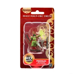 Half-Orc Male Druid (Wave 2) Pathfinder Battles Premium Painted Figure Figur