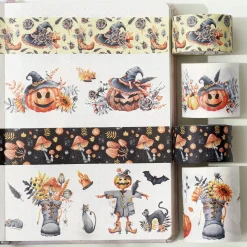 Halloween Haunt Washi Tape Sticker Set