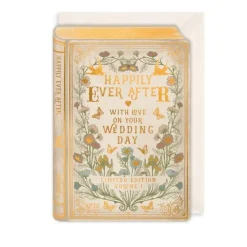 Happily Ever After With Love on your Wedding Day, kort 120 x 170mm